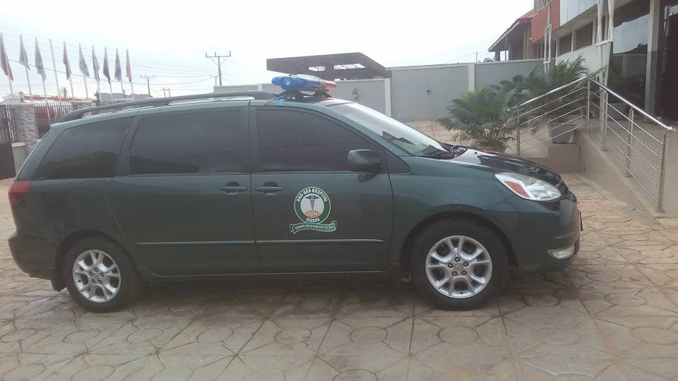 Ona-Ara Hospital branded ambulance