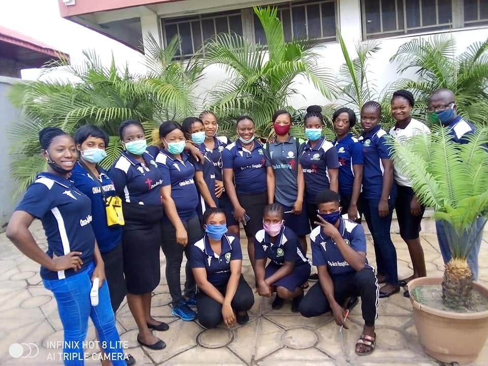 The Ona-Ara Hospital team in Ibadan